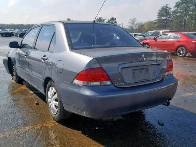 JA3AJ26EX5U008007 - 2005 MITSUBISHI LANCER ES GRAY photo 3