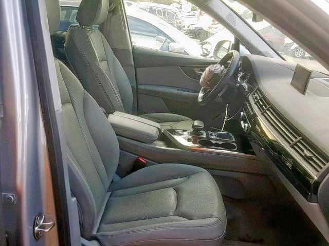 WA1VAAF76HD036898 - 2017 AUDI Q7 PRESTIG SILVER photo 5