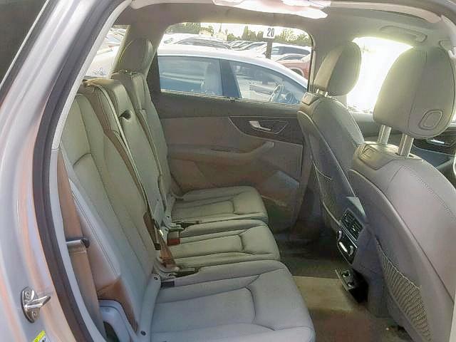WA1VAAF76HD036898 - 2017 AUDI Q7 PRESTIG SILVER photo 6