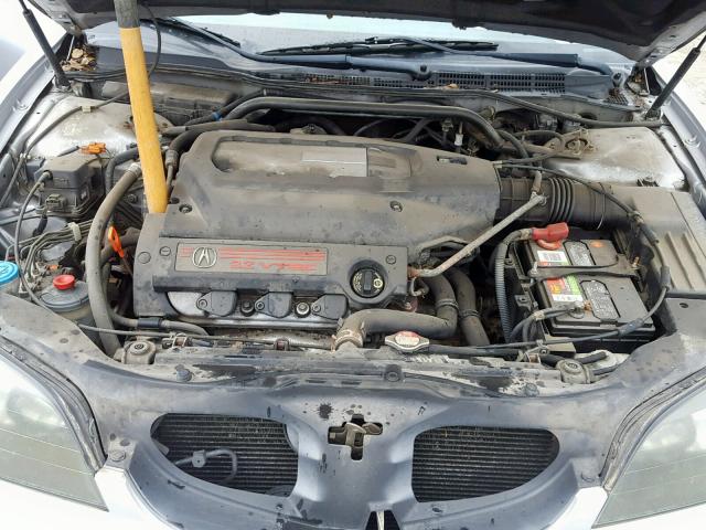 19UYA41653A010565 - 2003 ACURA 3.2CL TYPE SILVER photo 7