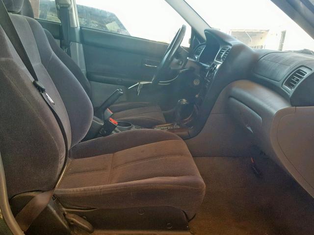 4S3BH635737302490 - 2003 SUBARU LEGACY L GREEN photo 5