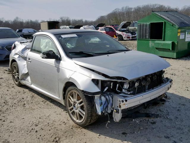 JTKDE167880259837 - 2008 TOYOTA SCION TC SILVER photo 1