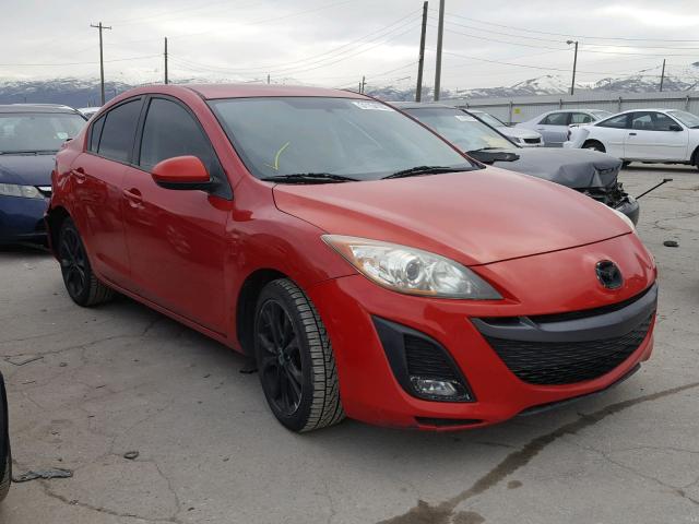 JM1BL1S52A1247403 - 2010 MAZDA 3 S RED photo 1