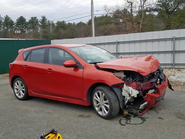 JM1BL1H63A1318155 - 2010 MAZDA 3 S RED photo 1