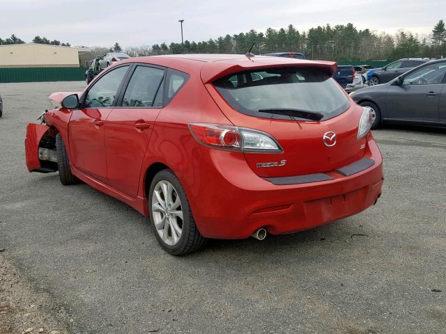 JM1BL1H63A1318155 - 2010 MAZDA 3 S RED photo 3