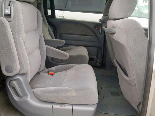 5FNRL38267B004443 - 2007 HONDA ODYSSEY LX SILVER photo 6