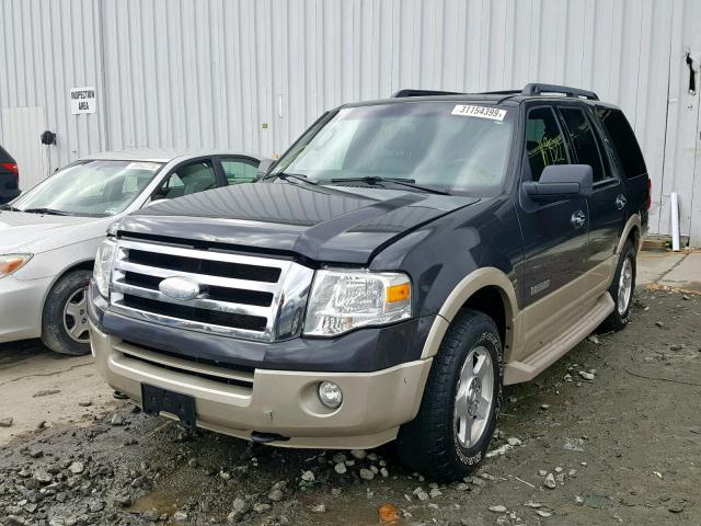 1FMFU18577LA51360 - 2007 FORD EXPEDITION CHARCOAL photo 2