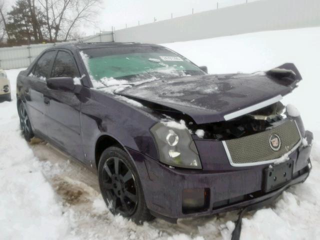 1G6DP577260125851 - 2006 CADILLAC CTS HI FEA BLACK photo 1