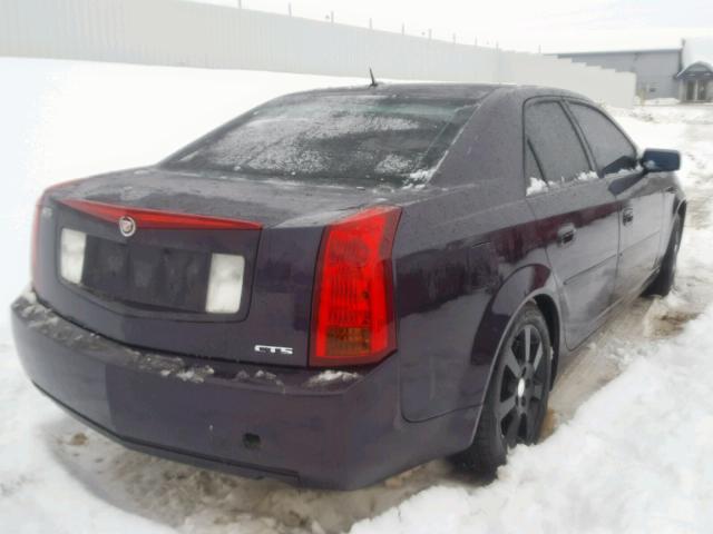 1G6DP577260125851 - 2006 CADILLAC CTS HI FEA BLACK photo 4