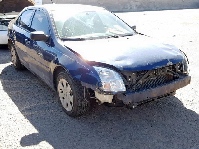 3FAHP06Z97R225781 - 2007 FORD FUSION S BLUE photo 1