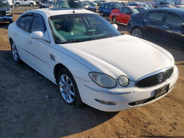 2G4WE567551218259 - 2005 BUICK LACROSSE C WHITE photo 1