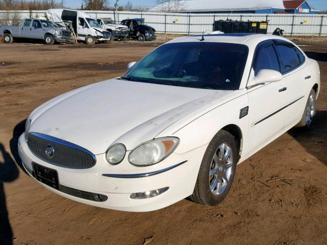 2G4WE567551218259 - 2005 BUICK LACROSSE C WHITE photo 2