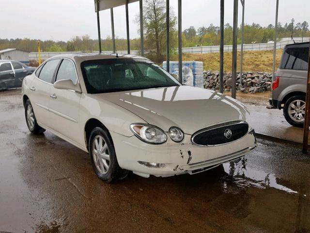 2G4WD532651242095 - 2005 BUICK LACROSSE C WHITE photo 1