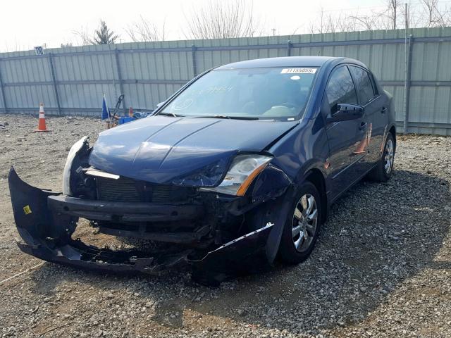 3N1AB61E87L699454 - 2007 NISSAN SENTRA 2.0 BLUE photo 2