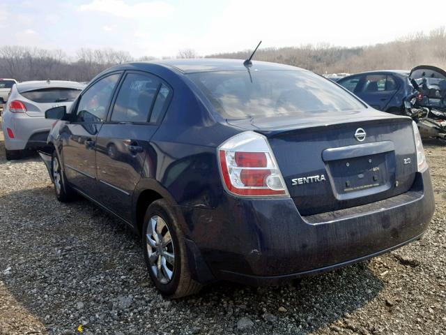 3N1AB61E87L699454 - 2007 NISSAN SENTRA 2.0 BLUE photo 3