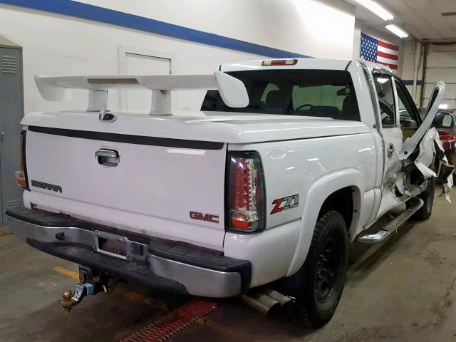 2GTEK13T441414873 - 2004 GMC NEW SIERRA WHITE photo 4