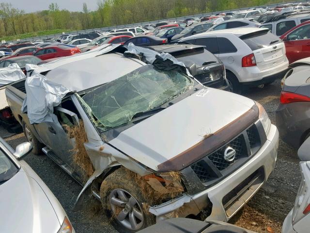 1N6BA0EJ8DN305209 - 2013 NISSAN TITAN S SILVER photo 1