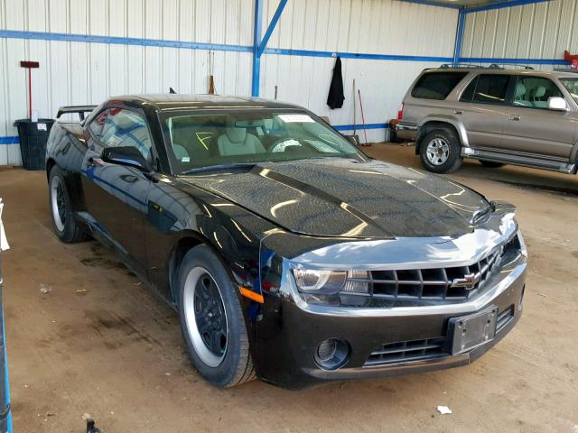 2G1FE1E30D9206718 - 2013 CHEVROLET CAMARO LS BLACK photo 1