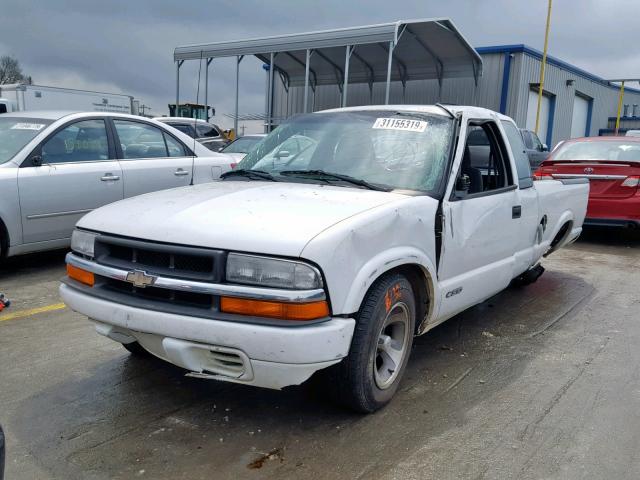 1GCCS1956YK250760 - 2000 CHEVROLET S TRUCK S1 WHITE photo 2