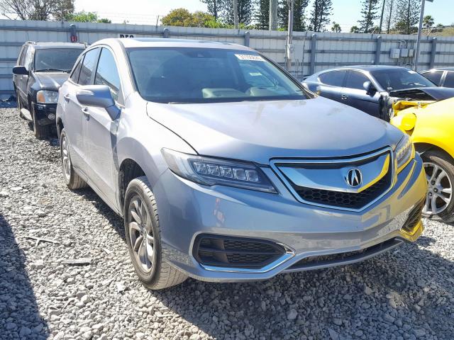 5J8TB3H58GL015543 - 2016 ACURA RDX TECHNO GRAY photo 1