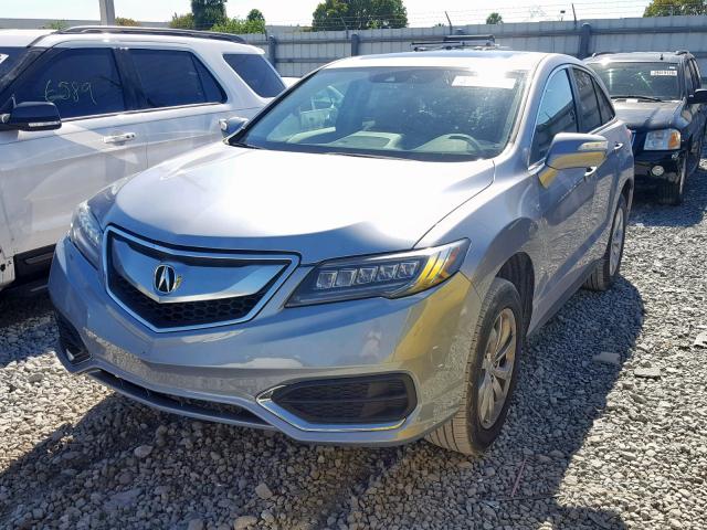 5J8TB3H58GL015543 - 2016 ACURA RDX TECHNO GRAY photo 2