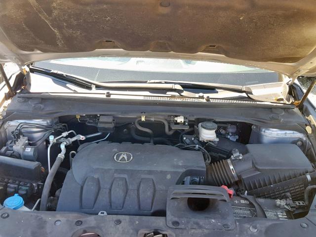 5J8TB3H58GL015543 - 2016 ACURA RDX TECHNO GRAY photo 7