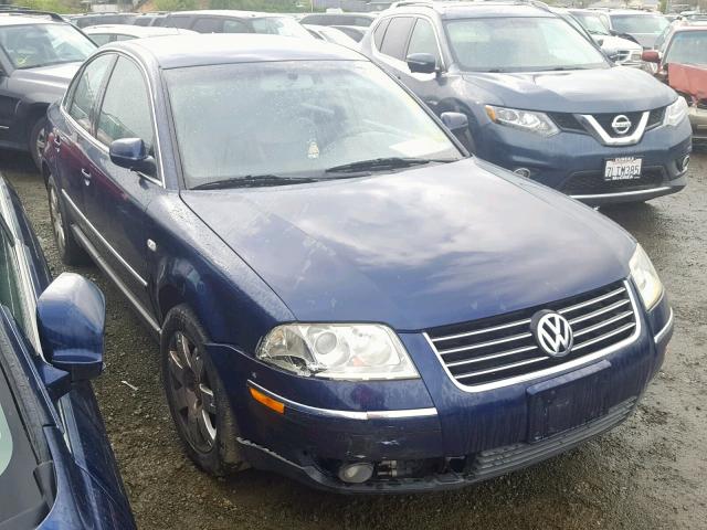 WVWTH63B11E157904 - 2001 VOLKSWAGEN PASSAT GLX 蓝色 照片 1