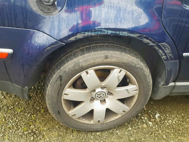 WVWTH63B11E157904 - 2001 VOLKSWAGEN PASSAT GLX 蓝色 照片 9