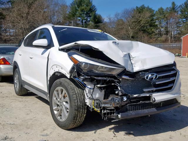 KM8J3CA41JU748342 - 2018 HYUNDAI TUCSON SEL WHITE photo 1