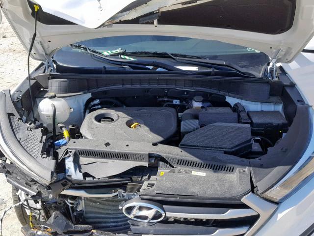 KM8J3CA41JU748342 - 2018 HYUNDAI TUCSON SEL WHITE photo 7