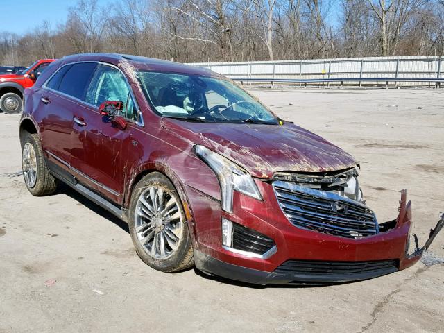 1GYKNERS5HZ102617 - 2017 CADILLAC XT5 PREMIU RED photo 1