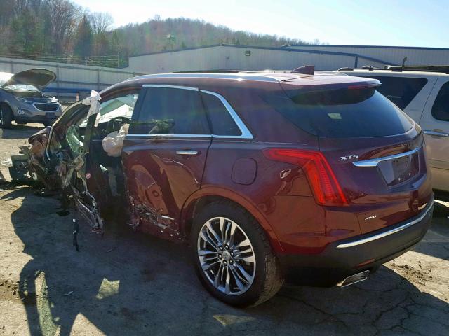 1GYKNERS5HZ102617 - 2017 CADILLAC XT5 PREMIU RED photo 3