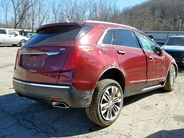 1GYKNERS5HZ102617 - 2017 CADILLAC XT5 PREMIU RED photo 4