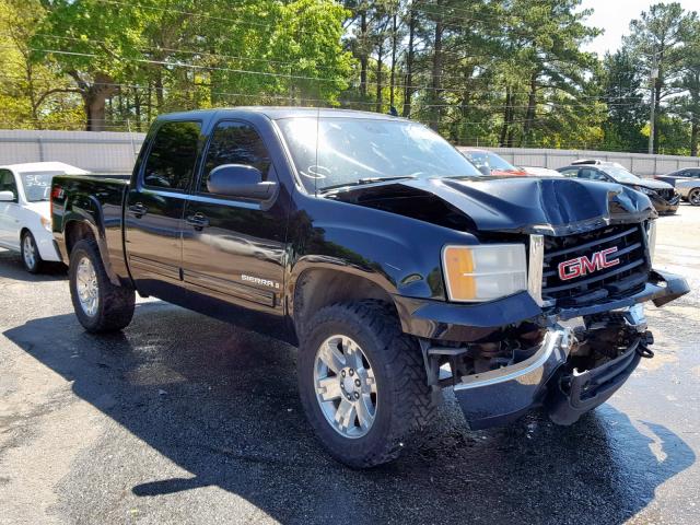 2GTEK13M671537264 - 2007 GMC NEW SIERRA BLACK photo 1