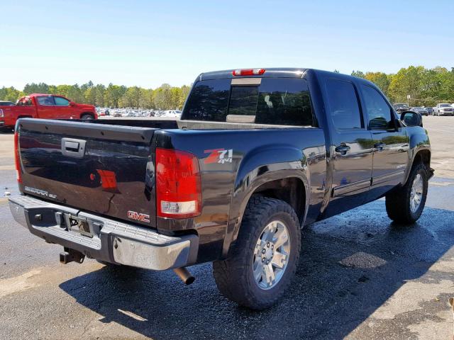 2GTEK13M671537264 - 2007 GMC NEW SIERRA BLACK photo 4