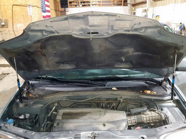 2HNYD18651H500989 - 2001 ACURA MDX TOURIN GRAY photo 7