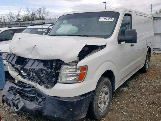 1N6BF0KM7CN105839 - 2012 NISSAN NV 1500 WHITE photo 2