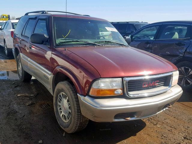 1GKDT13W3Y2163079 - 2000 GMC JIMMY / EN RED photo 1