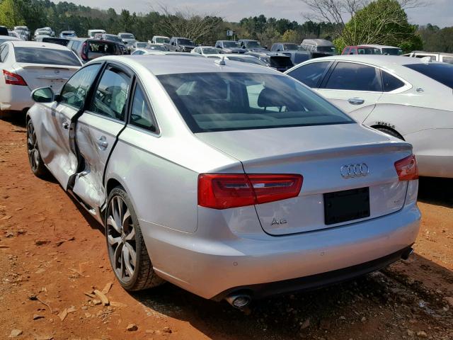 WAUGFAFC0FN002800 - 2015 AUDI A6 PREMIUM SILVER photo 3