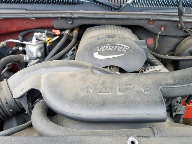 1GKEC16Z02J182731 - 2002 GMC YUKON XL C MAROON photo 7