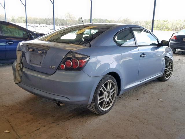 JTKDE167390279110 - 2009 TOYOTA SCION TC BLUE photo 4