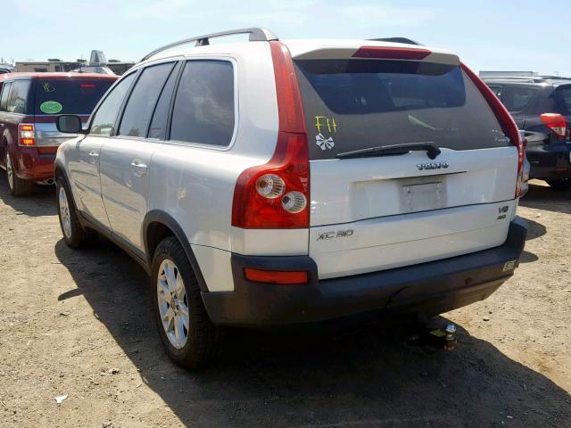 YV4CZ852461281408 - 2006 VOLVO XC90 V8 WHITE photo 3