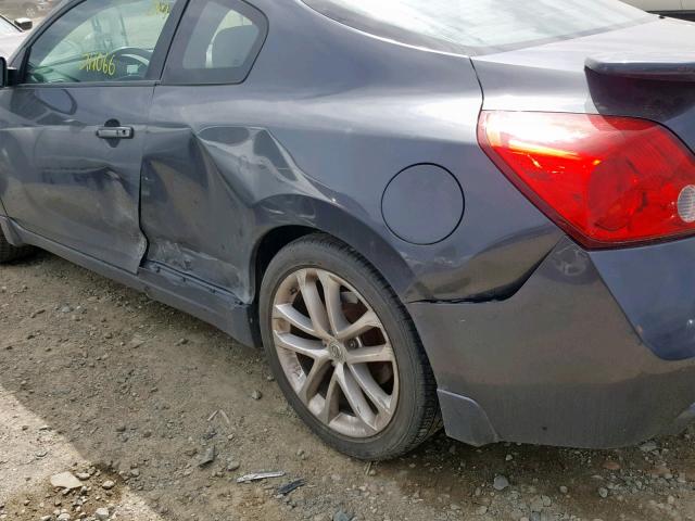 1N4BL2EP8BC108875 - 2011 NISSAN ALTIMA SR GRAY photo 9