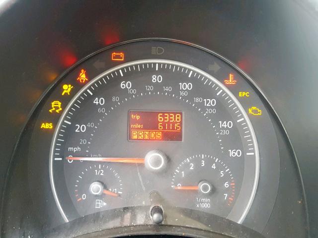 3VWRW31C17M513486 - 2007 VOLKSWAGEN NEW BEETLE წითელი ფოტო 8