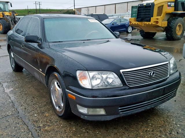 JT8BH28F9Y0168137 - 2000 LEXUS LS 400 BLACK photo 1