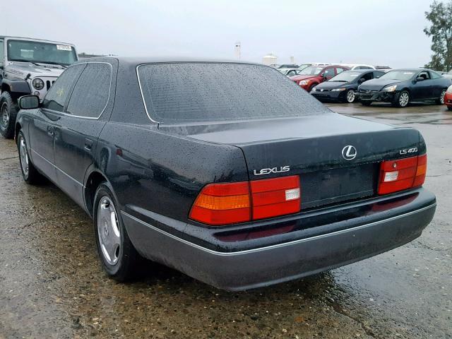 JT8BH28F9Y0168137 - 2000 LEXUS LS 400 BLACK photo 3