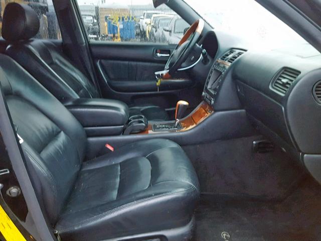 JT8BH28F9Y0168137 - 2000 LEXUS LS 400 BLACK photo 5