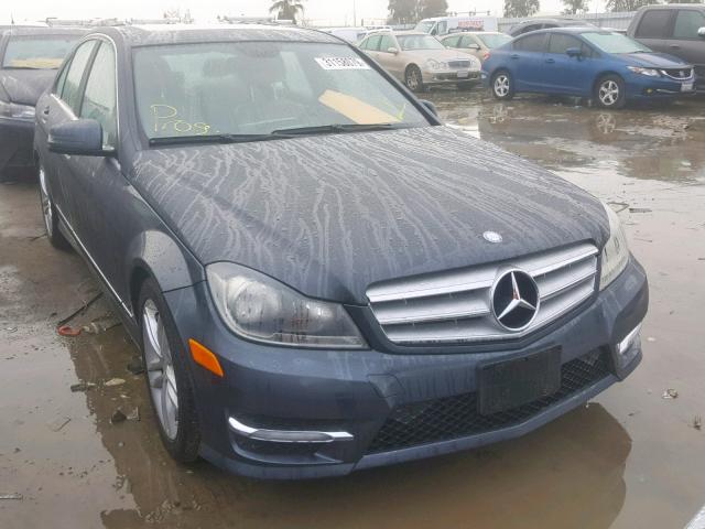 WDDGF4HB8DR245212 - 2013 MERCEDES-BENZ C 250 GRAY photo 1