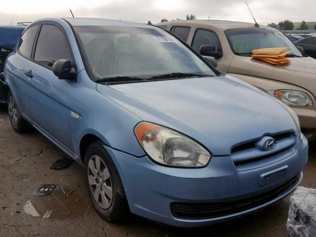 KMHCM36C58U062708 - 2008 HYUNDAI ACCENT GS BLUE photo 1