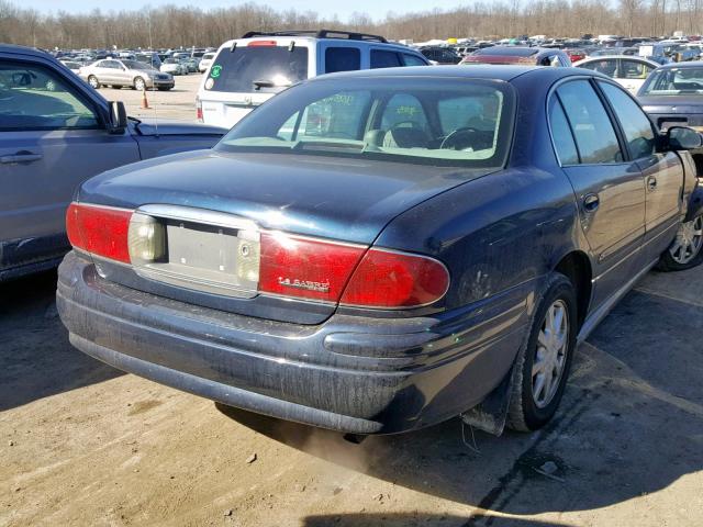 1G4HP52KX44162500 - 2004 BUICK LESABRE CU BLUE photo 4